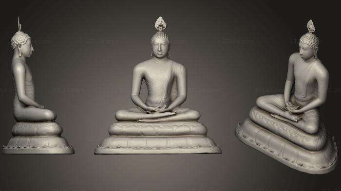 Indian sculptures (Sri5, STKI_0172) 3D models for cnc